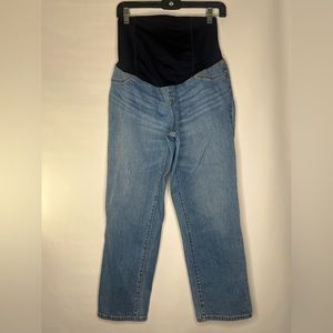 Maternity straight legged jeans